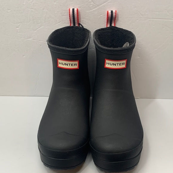 Hunter Shoes - Hunter Women's Play Short Black Rain Boot US Size 11/ UK 9